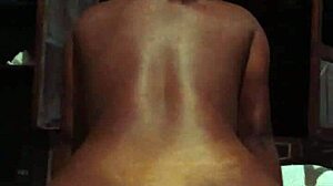 i love watching this curvy ebony teen bounce her fat ass on white cock