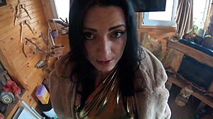 Cheating Wife Dances Seductively with Husband's Friend Clothes Ripped Off