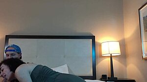 watch petite teen struggle deepthroating that massive throbbing cock