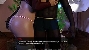 wanna unwrap zoey's massive christmas tits and monster bbc?