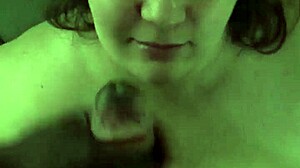 Quarantine Slut Devours Cock For Massive Facial Cumshot!