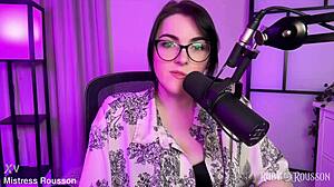 in the house of whispers, old femdom slaves surrender to latex domination fantasies