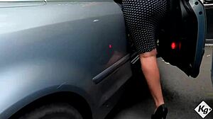 Horny Big Tits Cougar Slut Picks Up Toy Boy for Bareback Doggystyle Fuck!