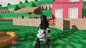 roblox ashley ditches boyfriend rides shy simp's fat cock hard