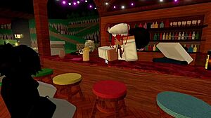 roblox ashley ditches boyfriend rides shy simp's fat cock hard