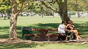 Sarah Jessie Fingers Gapes Fucks Ass in Fishnets Past Hubby's Tiny Cock