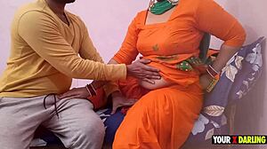 punjabi bhabhi begs servant ramu for endless hardcore chudai pounding