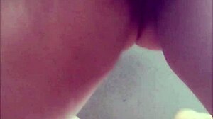 alone at home fingering wet pussy to huge orgasm