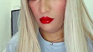 testing my new webcam look as hot transexual crossdresser