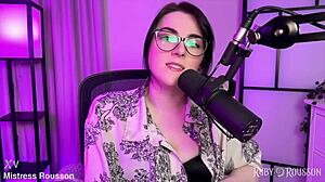 in the house of whispers, old femdom slaves surrender to latex domination fantasies