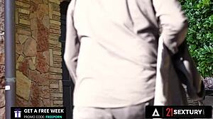 FRANCYS BELLES TEASES BUTT PLUG THEN GETS ASS WRECKED HARD!