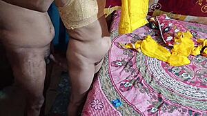 Desi bhabhi begs for dirty hindi talk while getting her pussy pounded on wedding night?