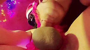 Hey, watch this hot latina teen deepthroat her friend's monster cock for christmas?