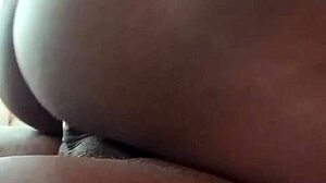 Hot Ebony Wife Rides Creamy Pussy Glory!