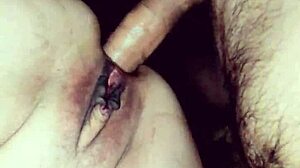 mature skinny wife takes rough anal in homemade stockings!