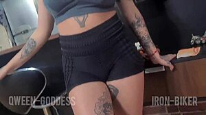 my wife gone so i bend over big tit maid for deepthroat doggystyle cumshot