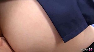 hey that uncensored japanese nuru massage with petite cosplay teen led to creampie riding!