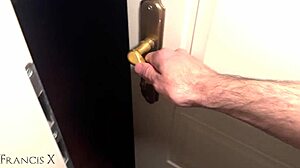 BLONDE stepsister FUCKED HARD in dark by HORNY stepbrother