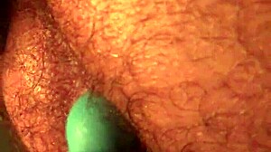 first time shoving anal beads deep into tight virgin ass