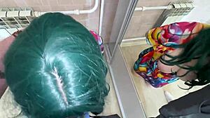 busty huge ass stepmom stuck in closet gets stepson anal all holes