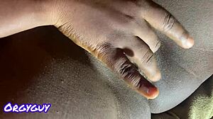 Juicy Shaved Couple Homemade Pussy Play Session