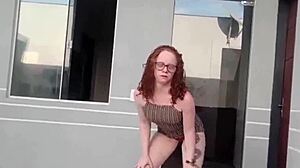 albina and morena twerk big asses on car