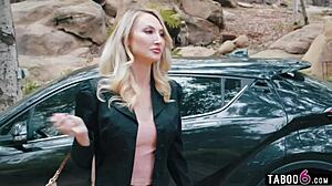 Milf Kendra James Spanks Indica Monroe's Ass Then Licks Her Pussy