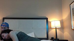 watch petite teen struggle deepthroating that massive throbbing cock