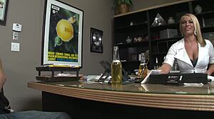 yo stepmom those big tits snag you a hard dick for office riding fun