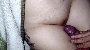 Virgin stepdaughter's tight pussy tempts but begs anal only to keep innocence intact