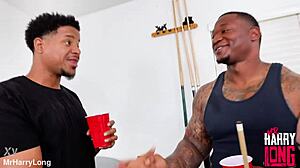 Hot milf gets stuffed by two bbc in creampie corner pocket 2.