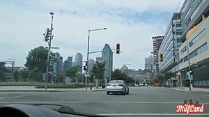 Mélanie Quebec Slut Strips Lingerie Teasing Chubby Curves Part 1