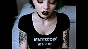 Goth Pawg Slammed Hard In Hotel!