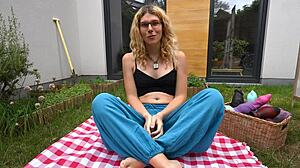 wanna see yiffyfosque stuff her ass with outdoor dildo toys?