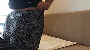 Shaved pussy spreads wide for intense close-up fingering and licking session