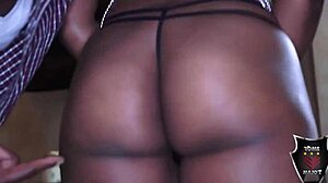 DOUBLE BJ FROM HARMONY ROSE! big tits brunette deepthroats big black cock cowgirl ride.