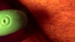 first time shoving anal beads deep into tight virgin ass