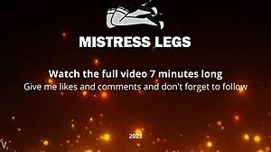 Goddess Teases Tan Nylon Soles and Legs in Blue Jeans on Outdoor Bench