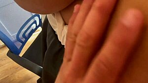 turkish stepmom tempts with creampie surprise from stepson inside