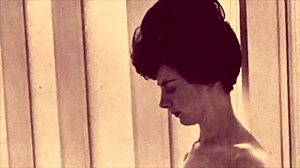 Vintage British shadows hide interracial pregnant hairy threesome swinging sixties style