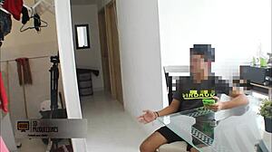 Homemade Latina Stepsister Bent Over Big Black Cock