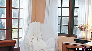 Milf Kendra James Spanks Indica Monroe's Ass Then Licks Her Pussy