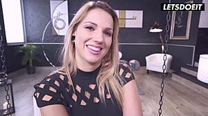 18+ teen stretched to limit by huge italian anal cock!