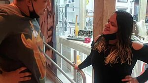 i hunted dick at mall playland then fucked el toro in bathroom with paty bumbum