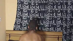 Skinny 18YO eagerly FUCKS BIG BLACK COCK deep.