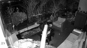 M4rkus77cgn's spy cam catches him stroking huge cock outdoors till he moans and explodes