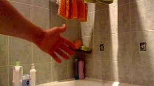 tranny enjoys solo masturbation at home