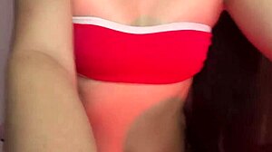 Colombian Teen Roommate Fingers Wet Pussy In Dorm After Gaming