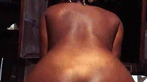 i love watching this curvy ebony teen bounce her fat ass on white cock