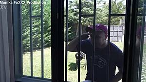 Pizza guy fucks horny housewife Monika Fox at home shamelessly!